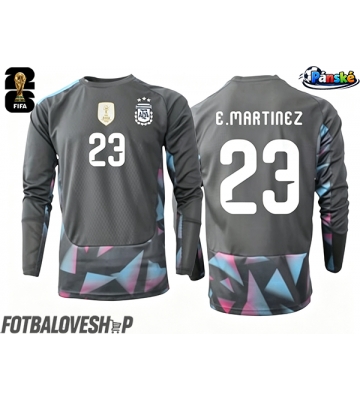 Argentina Emiliano Martinez #23 Brankářské Domácí Dres MS 2026 Dlouhý Rukáv